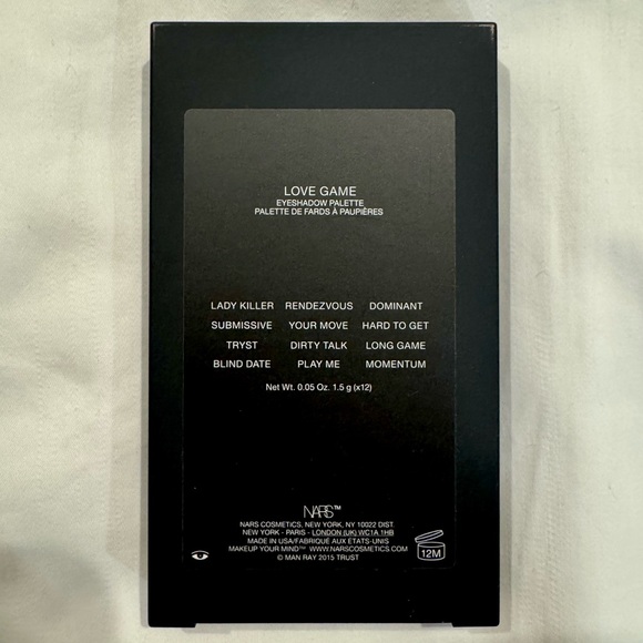 NARS x Man Ray Love Game Eyeshadow Palette - Picture 6 of 6